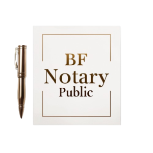 BF notary public services